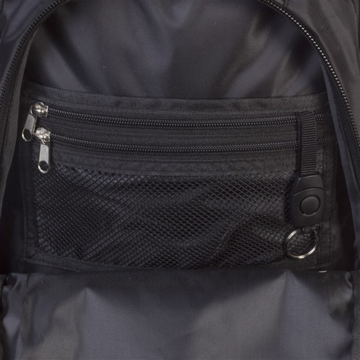 Рюкзак молодёжный, 40 х 26 х 19 см, эргономичная спинка, Hatber Street "Мур-Мяу" чёрный NRk_90100