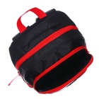 Рюкзак школьный 41 х 29 х 16 см, эргономичная спинка, Hatber Easy, Sport car, чёрный/красный NRk_88069 - фото 23967604