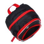 Рюкзак школьный 41 х 29 х 16 см, эргономичная спинка, Hatber Easy, Sport car, чёрный/красный NRk_88069 - фото 23967605