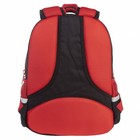 Рюкзак школьный 41 х 29 х 16 см, эргономичная спинка, Hatber Easy, Sport car, чёрный/красный NRk_88069 - фото 22639142