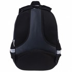 Рюкзак школьный 38.5 х 26 х 17 см, эргономичная спинка, Hatber Primary School "Скорость" чёрный NRk_87059 - фото 22639186