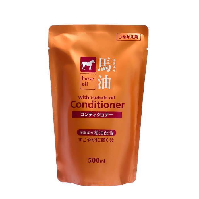 Кондиционер Kumano CosmeStation с лошадиным жиром, 500 мл - Фото 1