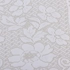 Тюль на кухню без шторной ленты, 170х200 см, цвет белый, 100% полиэстер - Фото 2