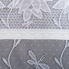 Тюль на кухню на шторной ленте 200×165 см, цвет Белый, 100% полиэстер - Фото 4