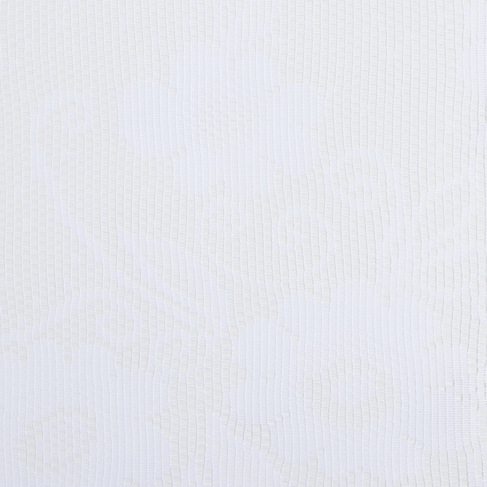 Тюль на кухню без шторной ленты, размер 170х140 см, цвет белый, 100% полиэстер - фото 1900936993