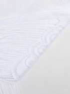 Тюль на кухню без шторной ленты, размер 170×140 см, цвет белый, 100% полиэстер - Фото 7