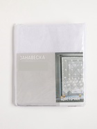 Тюль на кухню без шторной ленты, размер 170×140 см, цвет белый, 100% полиэстер - Фото 8