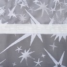 Тюль на кухню со шторной лентой, 315х160 см, цвет белый, 100% полиэстер - Фото 4