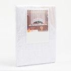 Тюль на кухню со шторной лентой, 260х160 см, цвет белый, 100% полиэстер - Фото 6