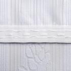 Тюль на кухню со шторной лентой, 285х160 см, цвет белый, 100% полиэстер - Фото 3