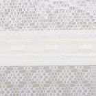 Тюль на кухню на шторной ленте, размер 245х165 см, цвет белый, 100% полиэстер - фото 15958651