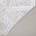 Тюль на кухню на шторной ленте, размер 245×165 см, цвет белый, 100% полиэстер - Фото 5