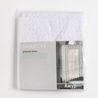 Тюль на кухню на шторной ленте, размер 245×165 см, цвет белый, 100% полиэстер - Фото 6