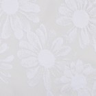 Тюль на кухню со шторной лентой, 145х160 см, цвет белый, 100% полиэстер - Фото 6