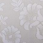 Тюль на кухню без шторной ленты, 110×120 см, белая - Фото 2