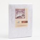 Тюль на кухню со шторной лентой, 260х160 см, цвет белый, 100% полиэстер - фото 24737432