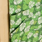 Настенный подвесной органайзер на люверсах 8 отделений, принт зеленые листья, 62х30 см, войл - фото 7001683