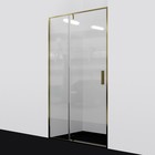 Душевая дверь WasserKRAFT Aisch 55P05, 1200x2000 мм, прозрачная, распашная, золото - Фото 2