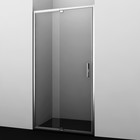 Душевая дверь WasserKRAFT Berkel 48P12, 1000x2000 мм, прозрачная, распашная, серебристый - Фото 2