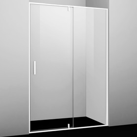 Душевая дверь WasserKRAFT Neime 19P05, 1200x2000 мм, прозрачная, распашная, белый
