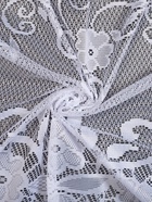 Тюль на кухню со шторной лентой, 305×165 см, цвет белый, 100% полиэстер - Фото 5