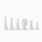 Шахматы 21 х 21 см, доска и фигуры пластик, король h-3.8 см, d-1.5 см - фото 4086775