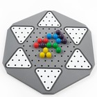 Шашки, настольная игра "Китайские", 60 фишек, 28 х 28 см - Фото 4