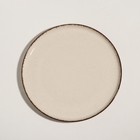 Тарелка «Pearl», d=27 см, бежевая, фарфор - фото 1079545