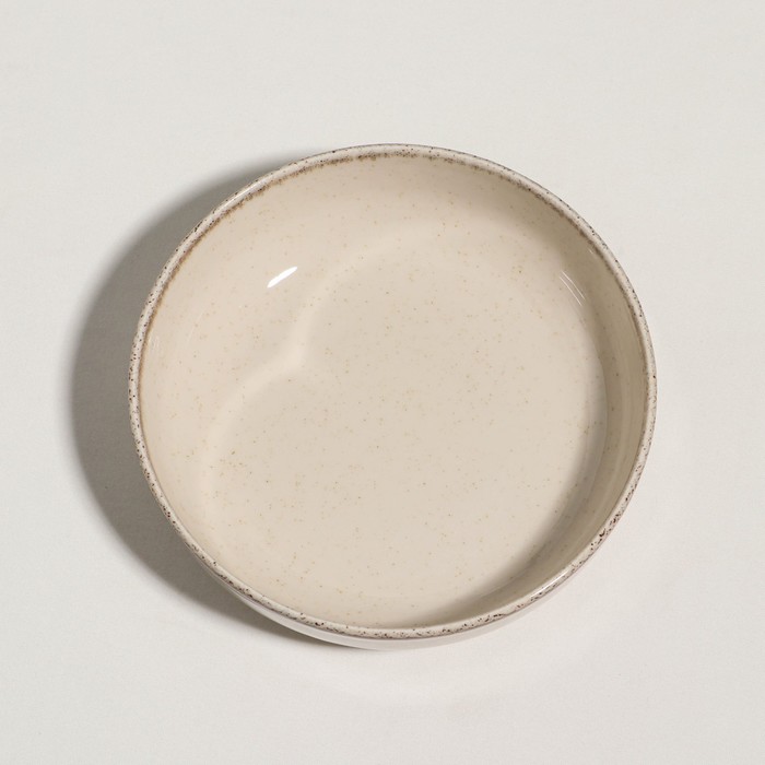 Салатник «Pearl», d=15 см, 500 мл, бежевый, фарфор - фото 1909241610