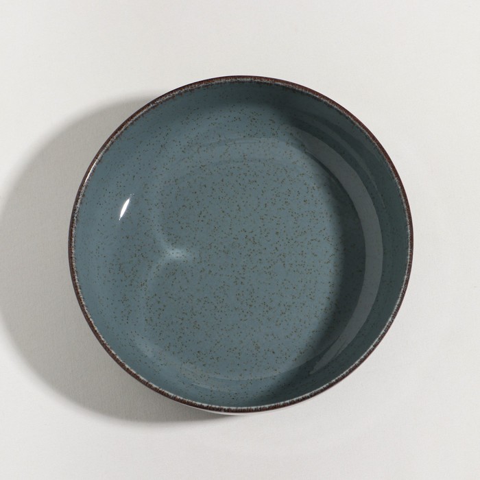 Салатник «Pearl», d=15 см, 500 мл, синий, фарфор - фото 1909241634