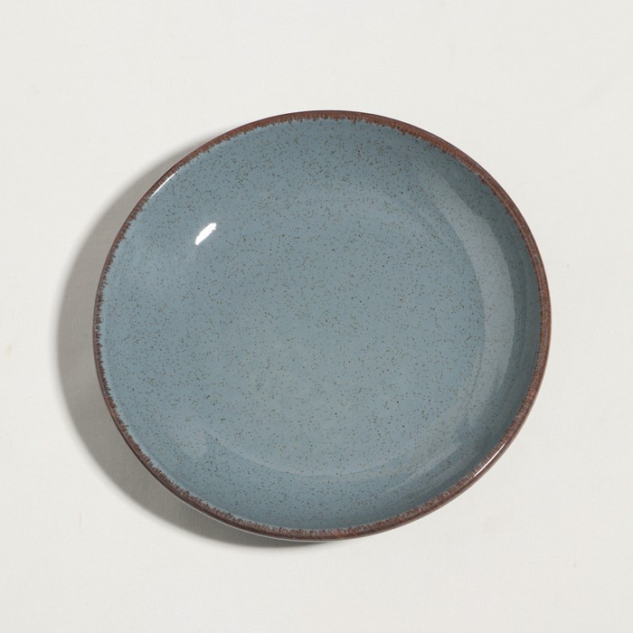 Салатник «Pearl», d=21 см, 700 мл, синий, фарфор - фото 1909241643