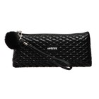 Пенал мягкий, 1 отделение, 80 х 210 х 35 мм, объёмный, deVENTE, Classic, искусвенная кожа, с ручкой, чёрный - фото 24157426