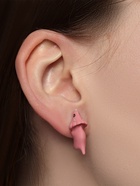 Серьги из полимерной глины «Динозавр», цвет розовый - Фото 2