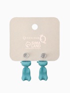 Серьги из полимерной глины «Бегемот», цвет голубой  (артикул 9601110)  большой выбор товаров оптом и в розницу по низким ценам с доставкой