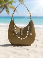 Чокер из ракушек «Морской», чёрно-бежевый, 75 см - Фото 6