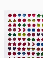 Серьги пластик «Наклейки» ассорти, цвет МИКС 9609141