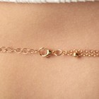 Портупея женская «Талия» два ряда, цвет белый в золоте - Фото 5