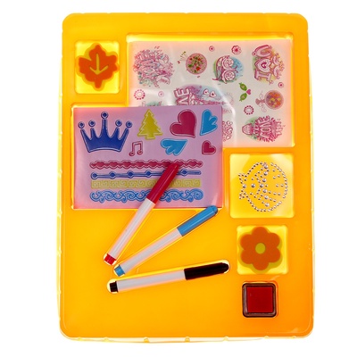 Переводные татуировки детские своими руками и раскраски-наклейки «Юная принцесса», набор для творчества