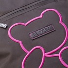 Рюкзак молодёжный, 41 х 30 х 15 см, светоотражающий элемент, Hatber Basic Style "Мой мишка" чёрный/розовый, NRk_89130 - Фото 6
