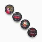 Свечи новогодние чайные «Верь в волшебство», без аромата, набор 4 шт, диам. 3,7 см - Фото 5