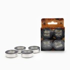 Свечи новогодние чайные «Для богини», без аромата, набор 4 шт, диам. 3,7 см - Фото 2