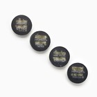 Свечи новогодние чайные «Для богини», без аромата, набор 4 шт, диам. 3,7 см - Фото 5