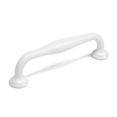 Ручка-скоба CAPPIO WAVE PC173WH, м/о 96 мм, цвет белый