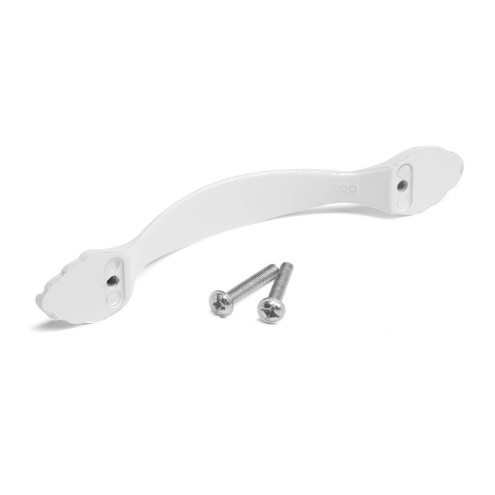 Ручка-скоба CAPPIO CLASSIC, м/о 96 мм, цвет белый - фото 18570880