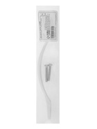 Ручка-скоба CAPPIO PC181BL, м/о 128 мм, цвет белый (комплект 3 шт) - фото 60816680