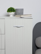 Ручка-скоба CAPPIO PC181BL, м/о 128 мм, цвет белый (комплект 3 шт) - фото 60816677