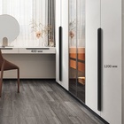 Ручка торцевая CAPPIO RT002BL, L=400 мм, м/о 256 мм, цвет черный 9561368 - фото 10681164