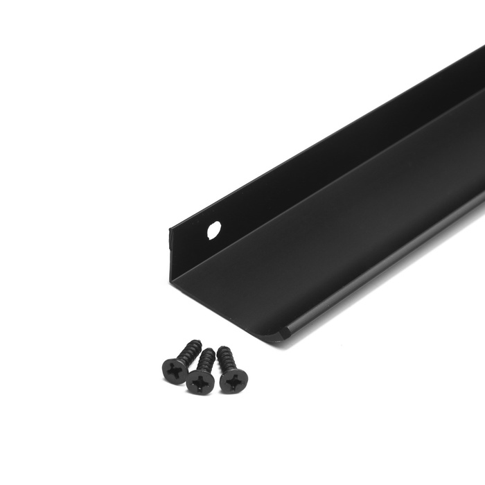 Ручка торцевая CAPPIO RT002BL, L=800 мм, м/о 768 мм, цвет черный - фото 18570947 Ручка торцевая CAPPIO RT002BL, L=800 мм, м/о 768 мм, цвет черный - фото 18570947