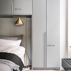 Ручка торцевая CAPPIO RT002CP, L=400 мм, м/о 256 мм, цвет матовый хром - Фото 2