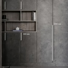 Ручка торцевая CAPPIO RT002CP, L=400 мм, м/о 256 мм, цвет матовый хром 9561379 - фото 10681213